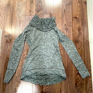 Warm workout style pullover